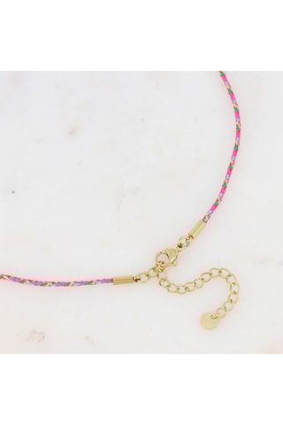 Collier - Doré et rouge