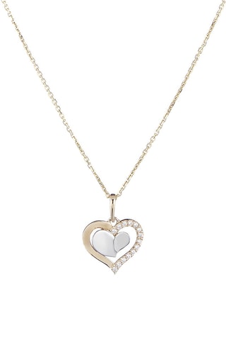 Pendente Crazy You  Ouro amarelo e ouro branco