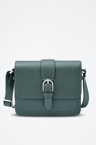 Sac bandoulière en cuir Zoey - Vert