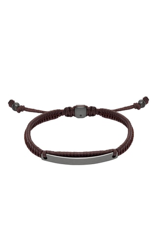 Bracelet en cuir - Marron 