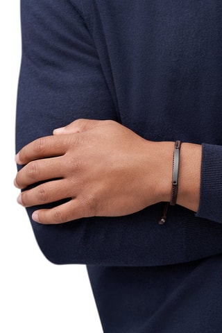 Bracelet en cuir - Marron 