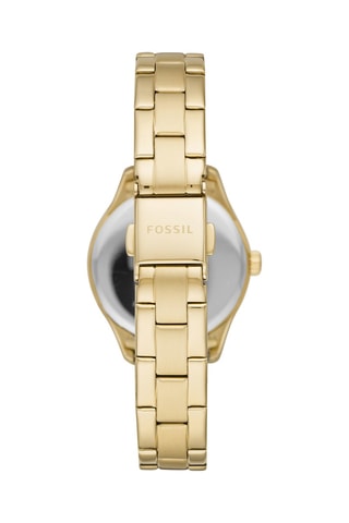 Montre à quartz en acier Rye - Doré