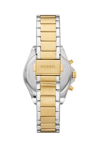 Montre à quartz en acier Modern Courier - Doré et argenté