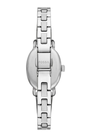 Montre à quartz en acier - Argenté 