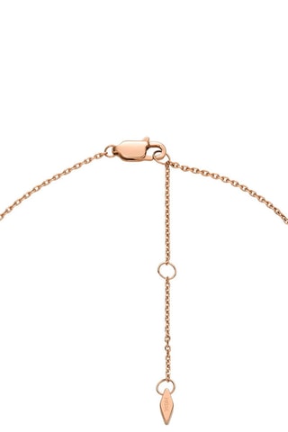 Collier doré à l'or rose