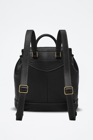 Sac à dos en cuir - Noir
