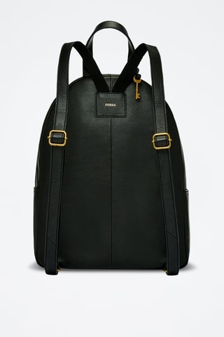 Sac à dos en cuir - Noir