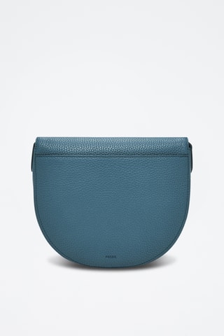 Sac bandoulière en cuir - Bleu