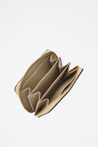 Portefeuille en cuir - Jaune