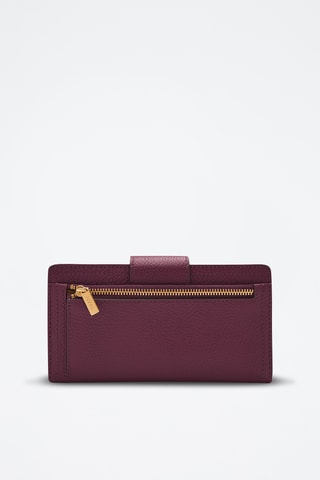 Compagnon en cuir - Violet