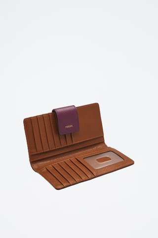 Compagnon en cuir - Violet