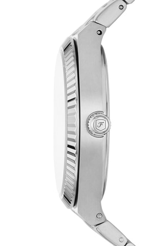 Montre à quartz en acier inoxydable - Argenté