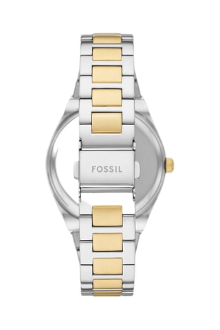 Montre à quartz en acier inoxydable - Argenté et doré