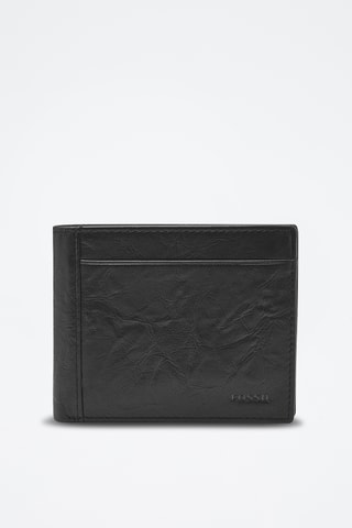 Portefeuille en cuir - Noir