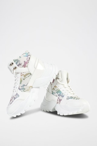 Sneakers subidas Branco