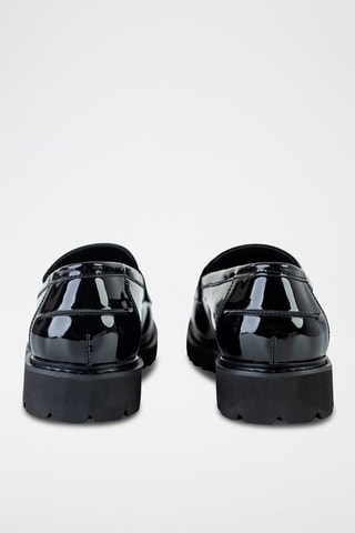 Mocassins envernizados Preto