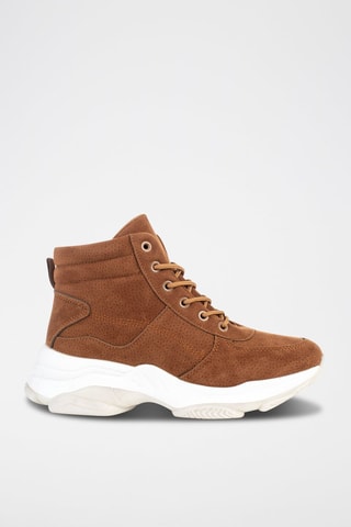 Sneakers subidas Camel