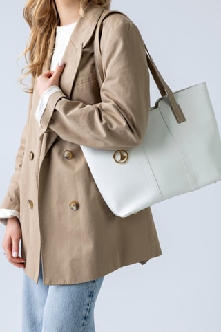 Mala shopper- Branco - Emily Westwood
