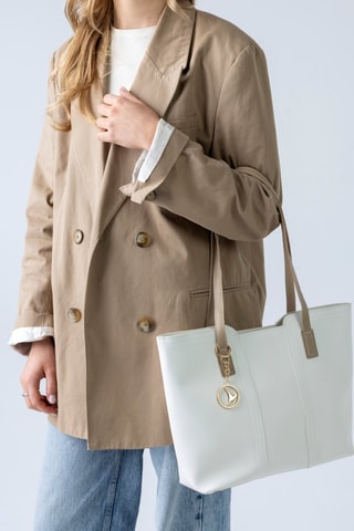 Mala shopper- Branco - Emily Westwood
