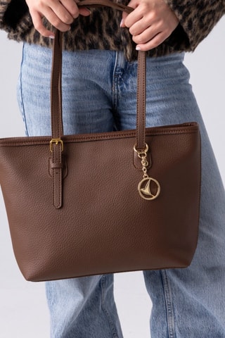 Mala shopper- Castanho - Emily Westwood