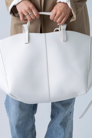Mala shopper- Branco - Emily Westwood