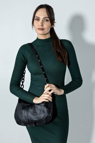 Mala de ombro Everly Preto - Emily Westwood