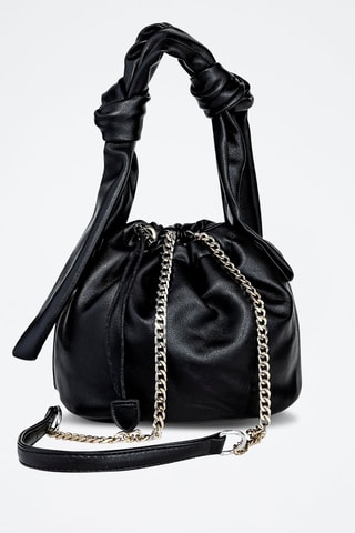 Mala bucket Willow Preto - Emily Westwood