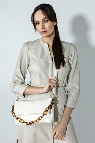 Mala de ombro Autumn Branco