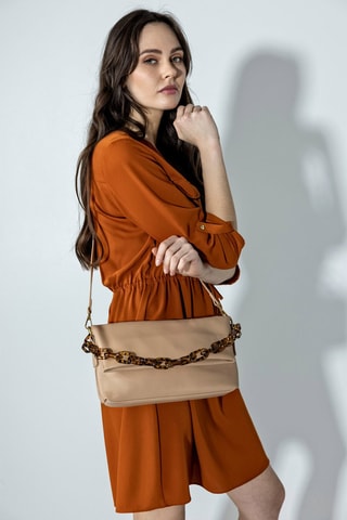 Mala de ombro Autumn Bege - Emily Westwood