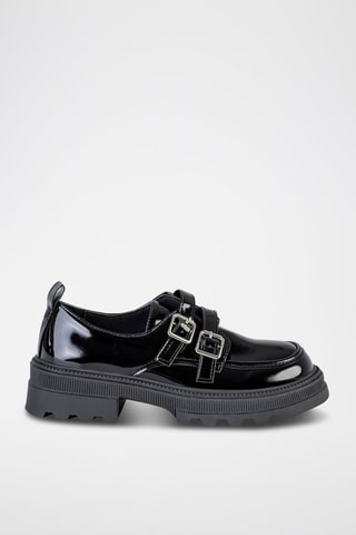 Mocassins envernizados Preto