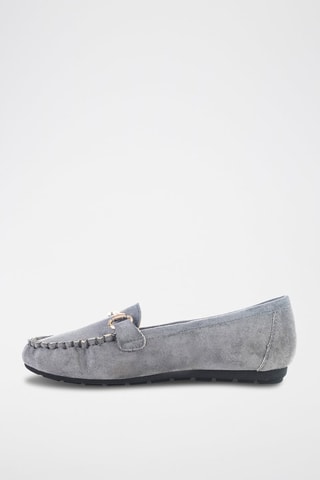 Mocassins Cinzento
