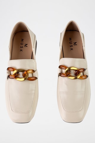 Mocassins  
Bege