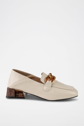 Mocassins  
Bege