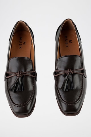 Mocassins  
Castanho