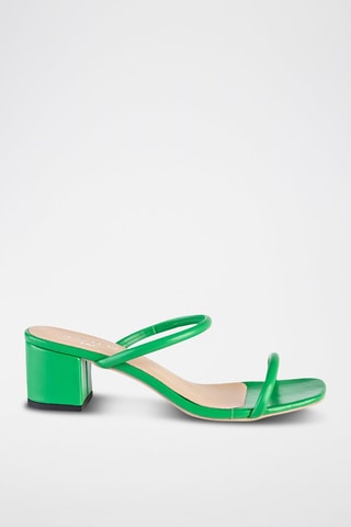 Mules de salto Verde