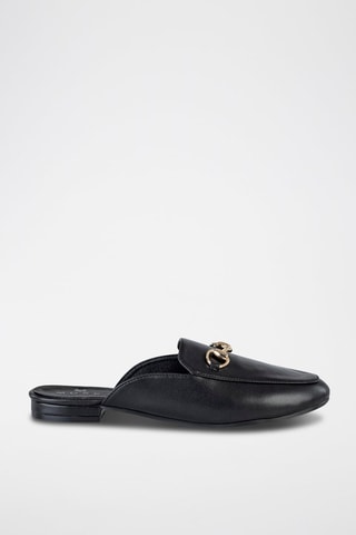 Mules 
Preto e dourado