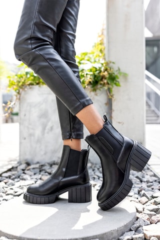 Botins Chelsea  Preto