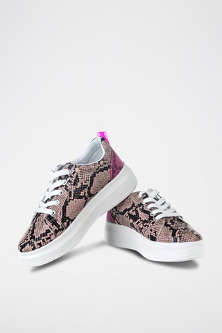 Sapatilhas com plataforma Rosa