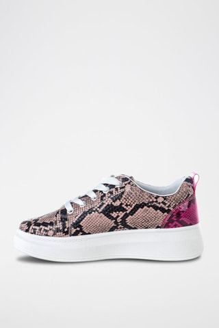 Sapatilhas com plataforma Rosa