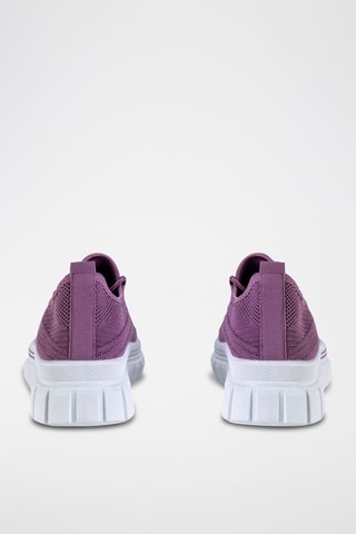Sneakers com plataforma - Violeta