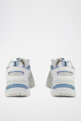 Sneakers com plataforma - Branco