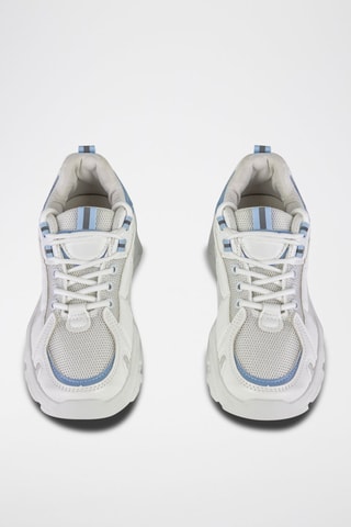 Sneakers com plataforma - Branco