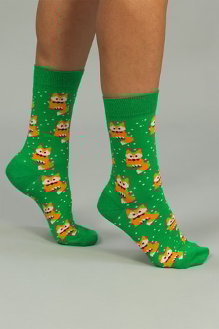 2 pares de meias - Verde