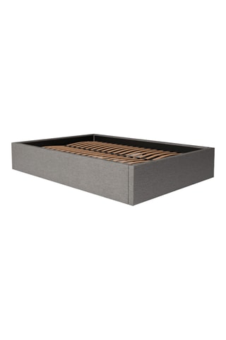 Cama com arrumação e cabeceira Emma - Antracite