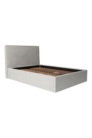 Cama com arrumação e cabeceira Emma - Branco