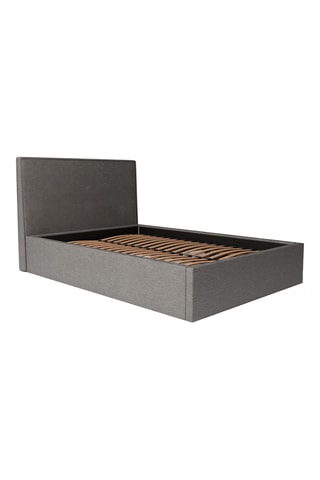 Cama com arrumação e cabeceira Emma - Antracite