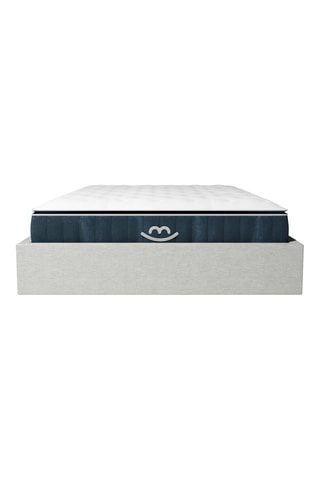 Cama com arrumação Emma e colchão híbrido espuma de memória de forma com molas luxe Victoria