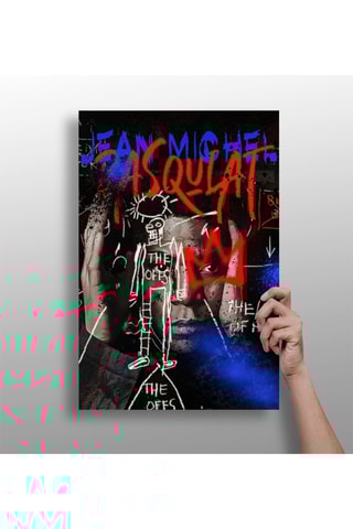 4 tableaux Basquiat