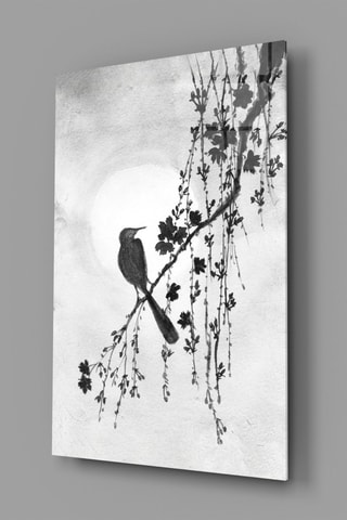 Tableau en verre trempé Bird