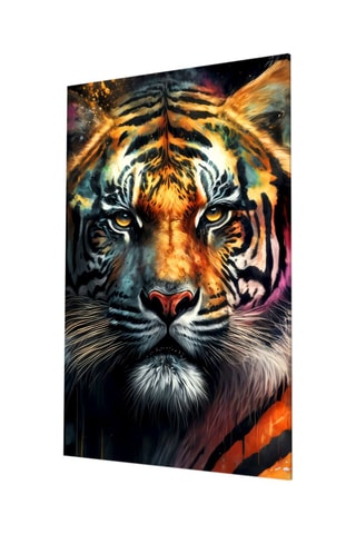Tableau en verre trempé Face of the Tiger